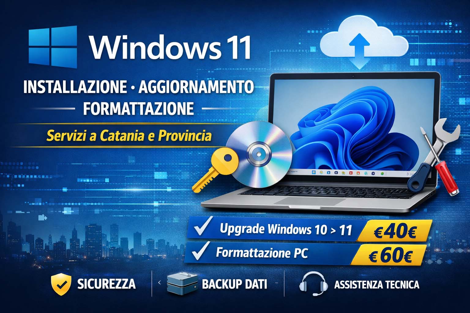 licenza windows 11 catania