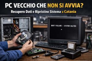 pc vecchio che non si avvia recupero dati